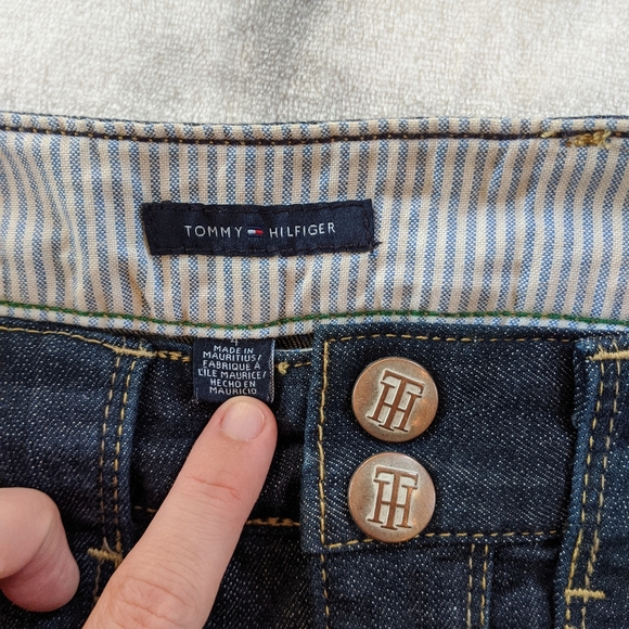 Tommy Hilfiger Blue Jean Skirt EUC - Picture 7 of 8